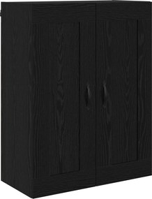 vidaXL Highboard Μαύρη Οξυά 69,5 x 34 x 180 εκ. Επεξεργασμένο ξύλο