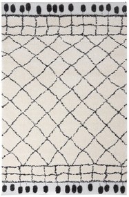 Χαλί Fara 65217/669 White-Black Royal Carpet 120X170cm