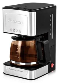 Lexical LEM-0633 Καφετιέρα Φίλτρου 700W Ασημί