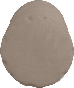 vidaXL Μαξιλάρια Στήριγμα 2 pcs Taupe Ø 15 x 40 εκ Ύφασμα Μικροΐνας