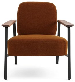 Πολυθρόνα με μελανζέ ψαθωτή ταπετσαρία, Abraxas