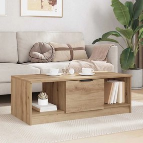 vidaXL Τραπεζάκι σαλονιού Artisan Oak 102 x 50 x 36cm