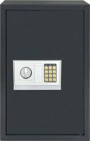 vidaXL Ψηφιακό Ασφαλές Σκούρο γκρι 40 x 35 x 60 εκ. Ατσάλι