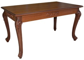 MARILLEE Τραπέζι Κουζίνας Ξύλινο Chesnut/MDF Dark Provence 140x74.6x80εκ.