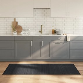 vidaXL Χαλί Ορθογώνιο Γκρι 80 x 200 εκ. από Μπαμπού