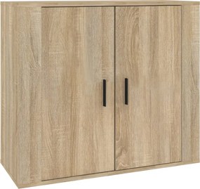 vidaXL Ντουλάπι Sonoma Δρυς 80x33x70 εκ. από Επεξεργασμένο Ξύλο