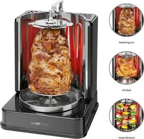 Clatronic DVG 3686 Ηλεκτρικό Grill 1400W Μαύρο