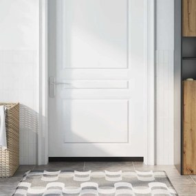 vidaXL Σφραγίδες πόρτας με βούρτσες που προσαρτώνται 2 pcs Λευκό