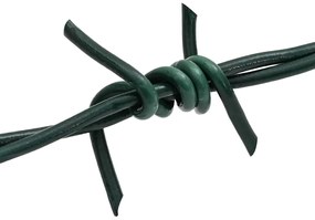 vidaXL Αγκαθωτό Σύρμα Πράσινο 50 m