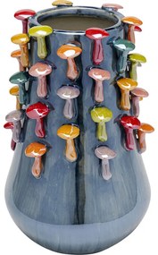 Vase Mushrooms Colore 26cm - Μπλε