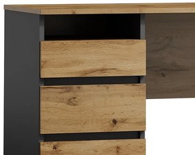 ΓΡΑΦΕΙΟ B-005 WOTAN OAK / ANTHRACITE DIOMMI B005DWAT