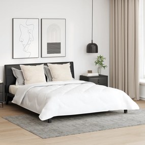 vidaXL Πάπλωμα με μαξιλάρι 3 pcs Λευκό 240 x 200 cm Μικροΐνες