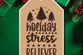 Σετ των 3 Intra απο ξύλο plywood 3mm-4mm πάχος Χριστουγεννιάτικο δώρο ετικέτας Δίασταση 5x10 cm INTRAFABR-41478117