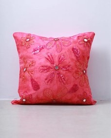 Διακοσμητική Μαξιλαροθήκη Ταφτάς 40x40cm Jaipur