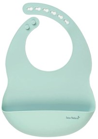 Σαλιάρα Σιλικόνης 6+ Μηνών Saro Eco Friendly Mint 17481