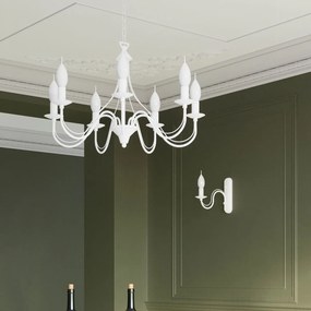 Απλίκα Τοίχου Sollux Minerwa White SL.0216