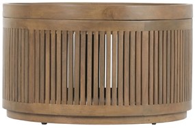 Τραπεζάκι Καφέ Home ESPRIT Καφέ 76 x 76 x 46 cm