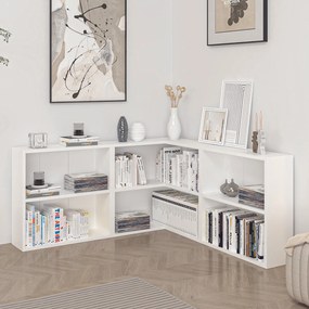 Βιβλιοθήκη Λευκό APENON 120x20x60