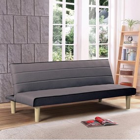 Καναπές Κρεβάτι BIZ Καφέ Ύφασμα 167x75x70cm