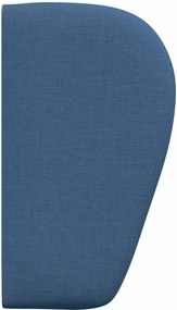 vidaXL Αυτί Κεφαλής Μπλε 40 x 23 x 6 εκ ύφασμα