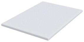vidaXL Στρώματα Λευκό 140 x 200 cm 100% ύφασμα πολυεστέρα με τζακάρ