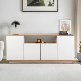Κονσόλα Λευκό / Atlantic Πεύκο BEBAGO 180x44.5x75