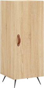 vidaXL Ντουλάπι Sonoma Δρυς 34,5x34x90 εκ. από Επεξεργασμένο Ξύλο