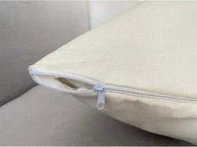 Stewehome Σετ 2 τεμαχίων μαξιλαροθήκες με φερμουάρ από 100% βαμβάκι ανθρακί 50x70 cm
