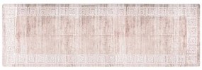 vidaXL Χαλί Πλενόμενο Μπεζ 80 x 300 εκ.