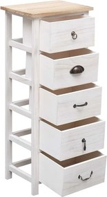 VidaXL Βοηθητικό Ντουλάπι 35x25x87 εκ. από Ξύλο Παυλώνιας