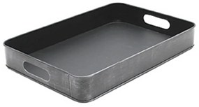 LABEL51 Δίσκος σερβιρίσματος Αντικέ Γκρι 39 x 28 x 6 εκ. S