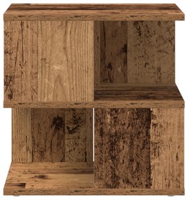 vidaXL Τραπέζι Πλευρικής από Αρχαίο Ξύλο 40x40x40 εκ.