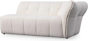 Corner Sofa Boxer Left - White White