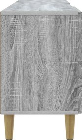 vidaXL Ντουλάπι TV 99 x 34,5 x 50 cm Γκρι Sonoma Επεξεργασμένο Ξύλο