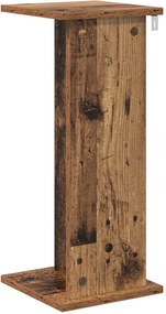 vidaXL Βάση φυτών 2 pcs Παλιό ξύλο 25 x 25,5 x 60,5 εκ.