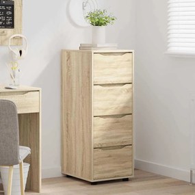 vidaXL Ντουλάπι αποθήκευσης Δρύς Sonoma 40 x 48 x 105 εκ