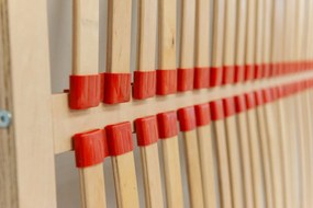 Επενδυμένο κρεβάτι Erling-Mple Raf-160 x 200