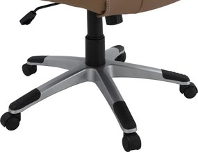 ΚΑΡΕΚΛΑ ΓΡΑΦΕΙΟΥ CHANDER HM1092.09 ΣΕ CAMEL ΑΠΟΧΡΩΣΗ 63x66x116 εκ.