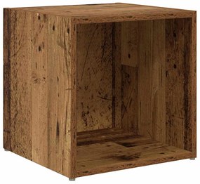 vidaXL Ντουλάπι TV 2 pcs Καφέ 37 x 35 x 37 εκ Επεξεργασμένο ξύλο