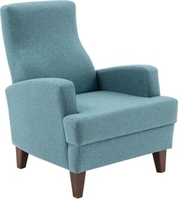 Wing Chair Kana Bergere - Turquoise Turquoise
