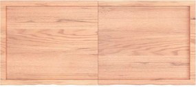 vidaXL Πάγκος Μπάνιου Αν. Καφέ 140x60x(2-4) εκ. Επεξεργ. Μασίφ Ξύλο