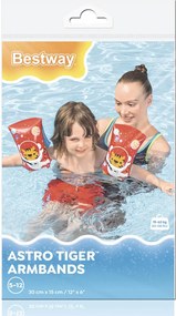 BESTWAY μπρατσάκια 32102, 30x15cm, 5-12 ετών, Astro Tiger