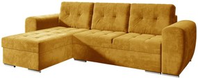 Γωνιακός καναπές Bari-Moustardi