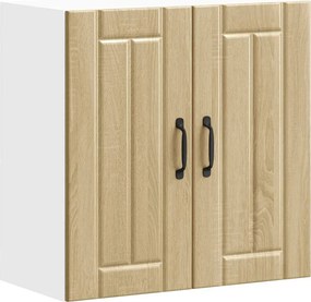 vidaXL ντουλάπι τοίχου κουζίνας "Lucca" Sonoma Oak Engineered Wood
