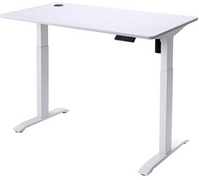 Γραφείο Urban Factory EED25UF Λευκό Ανοξείδωτο ατσάλι 118 x 60 cm