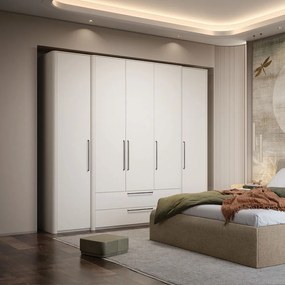 Ντουλάπα Cindel Πεντάφυλλη-Χωρίς καθρέπτη