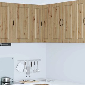 vidaXL Ντουλάπα Κουζίνας με ράφι με πόρτα Artisan Oak 57 x 57 x 80 εκ.