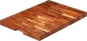 vidaXL Επιφάνεια Κοπής 60x42x4 εκ. από Μασίφ Ξύλο Ακακίας