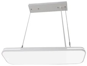 Κρεμαστό Φωτιστικό Οροφής LED 30W 3000Κ 19x60 Lumen-21-603000-Λευκό 21-603000