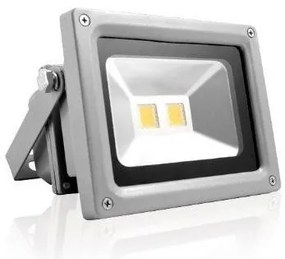 Προβολέας 100W IP65 Αλουμινίου 160ο Θερμό Ασημί 07-00535 ΦOS_ME-07-00535-Ασημί 07-00535